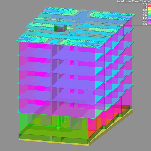 Concrete structures for buildings