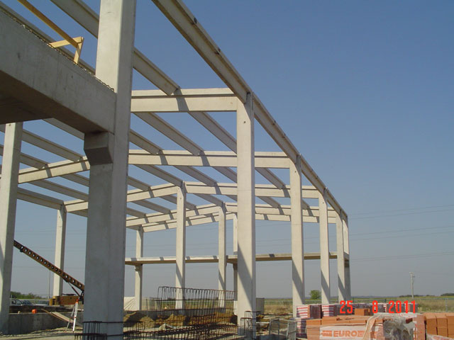 Precast concrete structures