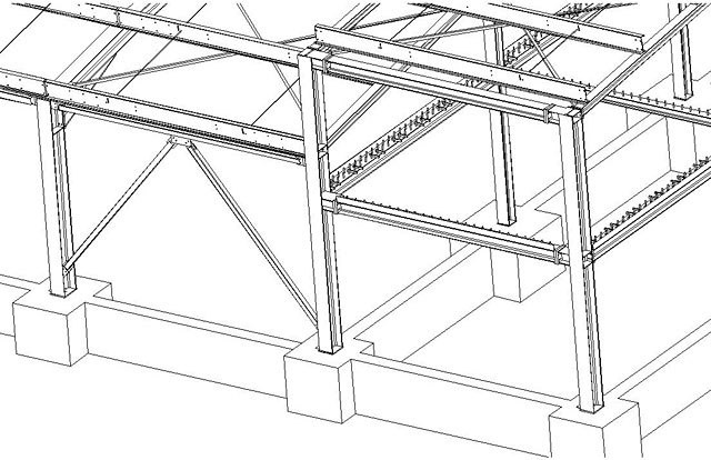 Steel structures for buildings