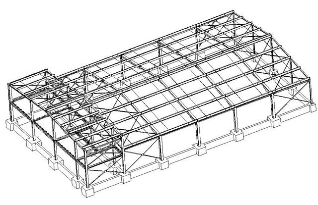 Steel structures for buildings