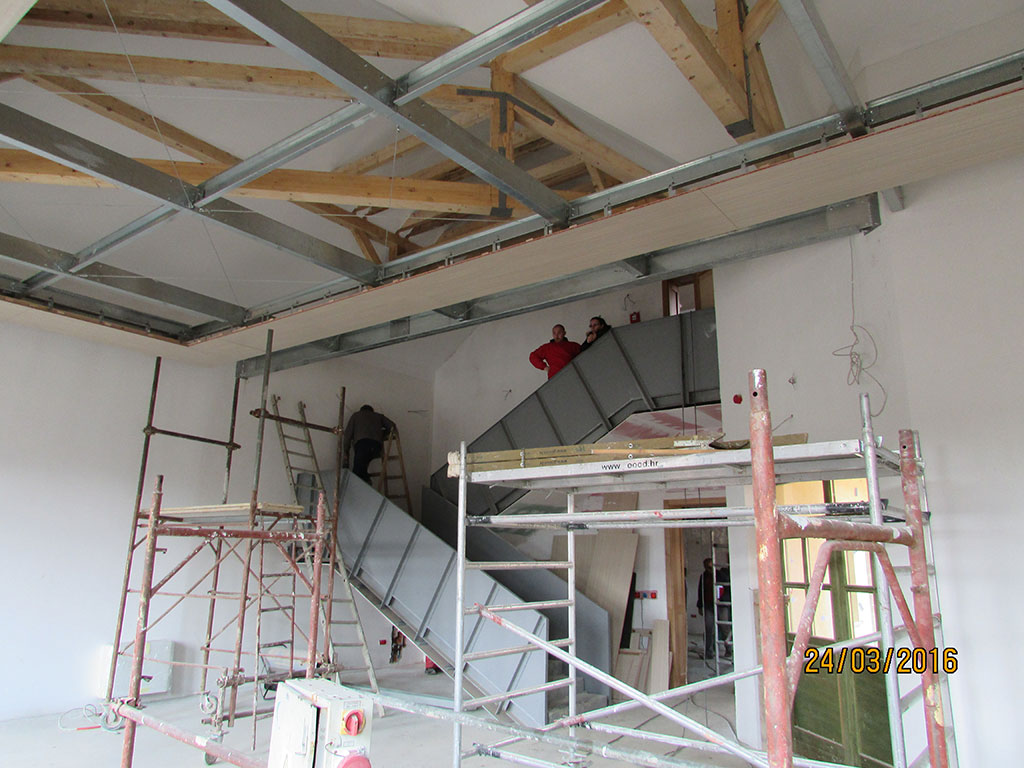 Steel structures for buildings